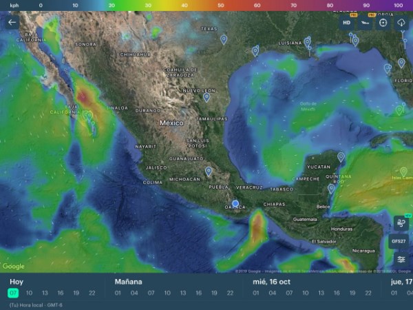 Zona de inestabilidad con potencial ciclónico incrementará lluvias en Oaxaca