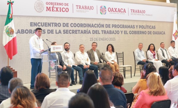 Refrendan gobiernos de Oaxaca y Federal, compromiso para fortalecer el nuevo modelo de justicia laboral