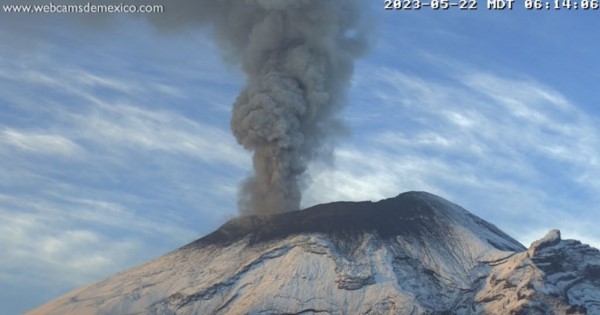 Monitoreo del volcán Popocatépetl