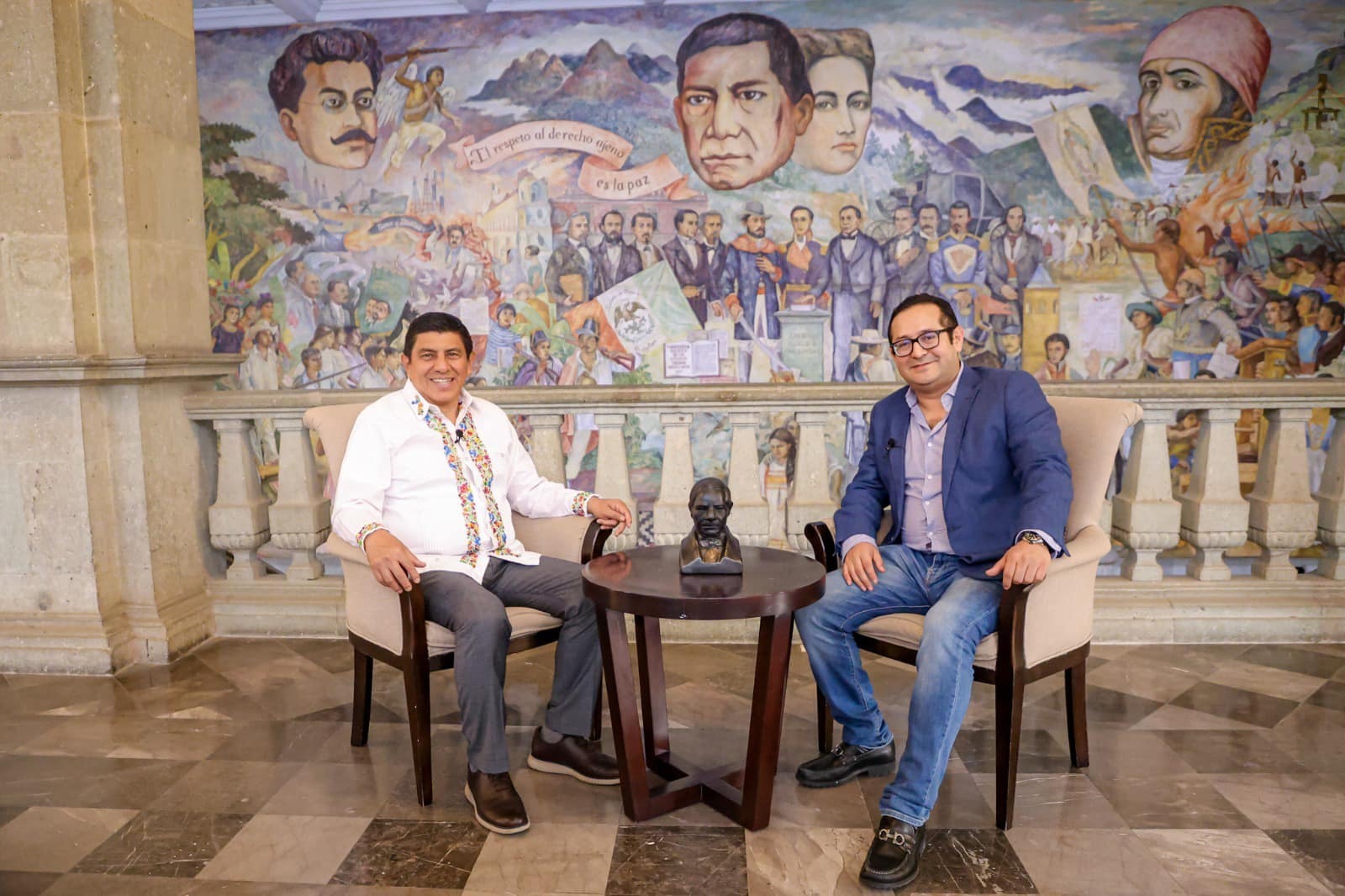 Oaxaca transita hacia la paz y concreta proyectos estratégicos: Gobernador Salomón Jara