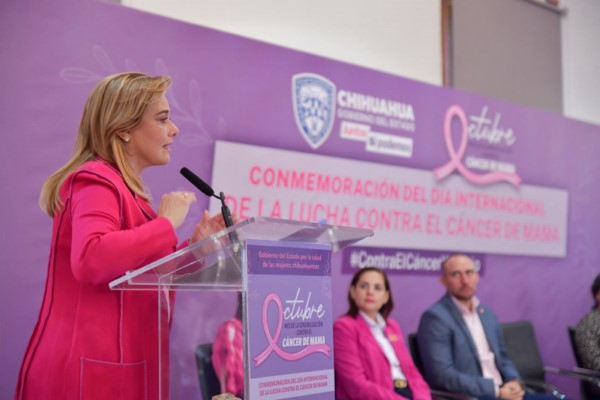 «Juntas y juntos podemos lograr más casos de éxito”: Maru Campos en conmemoración por el Día Internacional de la Lucha contra el Cáncer de Mama