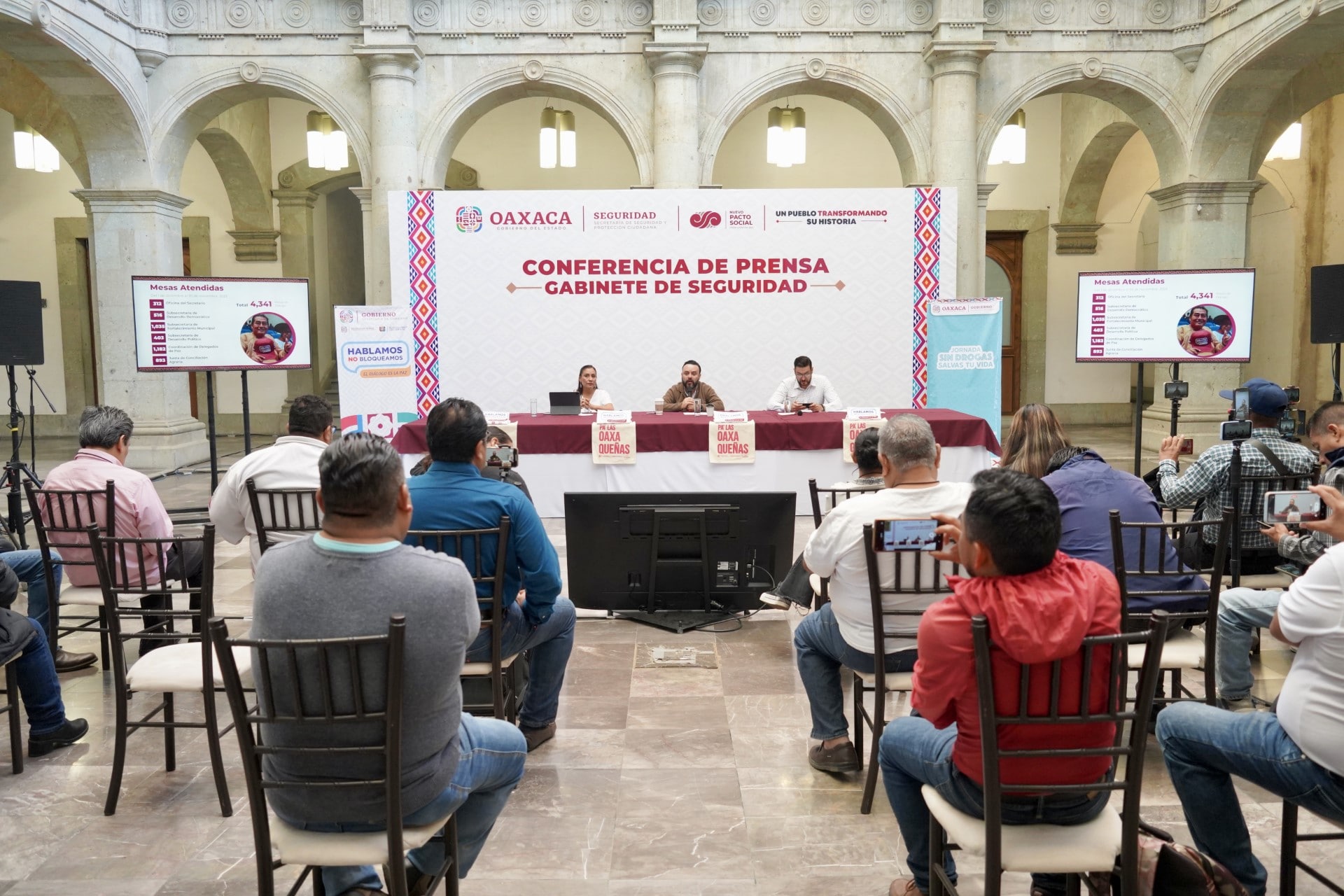 Vive Oaxaca paz social y gobernabilidad; hay confianza para las grandes inversiones: Sego