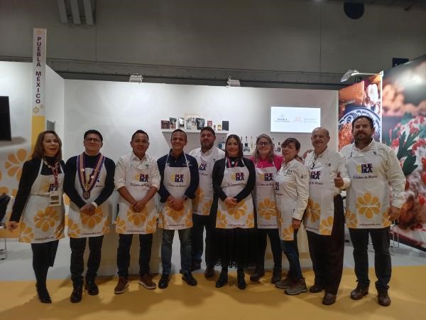 En Madrid Fusión, gobierno estatal muestra riqueza gastronómica de Puebla