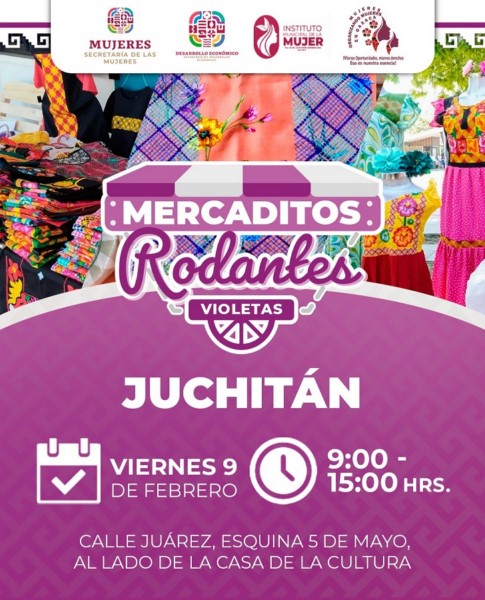 Programa Mercaditos Rodantes Violetas llega al Istmo