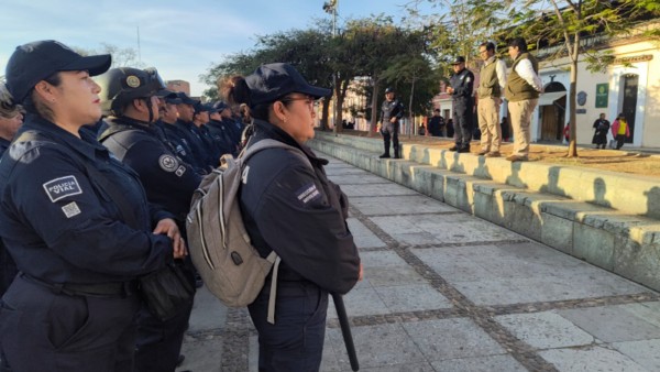 Policías de Oaxaca de Juárez concluyen capacitación sobre justicia cívica