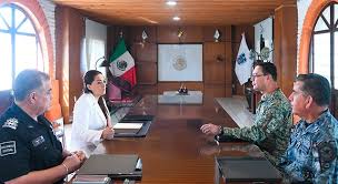 GOBIERNO DEL ESTADO, EJÉRCITO MEXICANO Y GUARDIA NACIONAL SOSTIENEN REUNIÓN CLAVE PARA FORTALECER LA SEGURIDAD DE AGUASCALIENTES