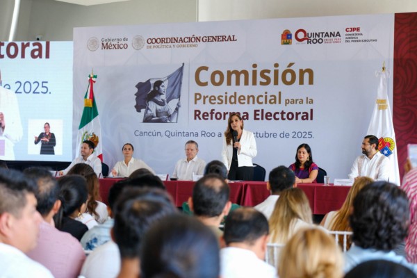 Convoca Mara Lezama a sumar voces en la Reforma Electoral y poner a la ciudadanía al centro de las decisiones