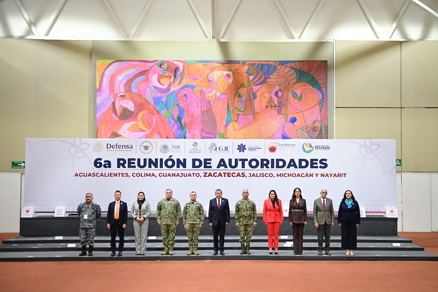 PARTICIPA TERE JIMÉNEZ EN LA 6.a REUNIÓN DE GOBERNADORES DE LA REGIÓN CENTRO-OCCIDENTE