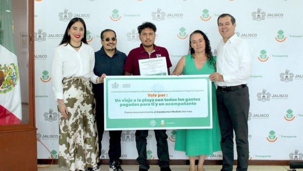 Reconoce SETRAN a Conductor Modelo de abril