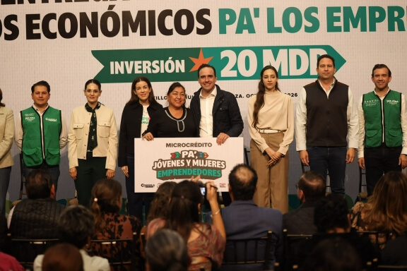 Seguimos apoyando a jóvenes y mujeres emprendedoras: Manolo