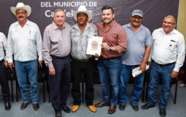 el mandatario dialogó hoy con 60 comisarios ejidales de este municipio