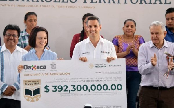 “Gracias, Señor Presidente, por hacer a Oaxaca parte de este gran programa