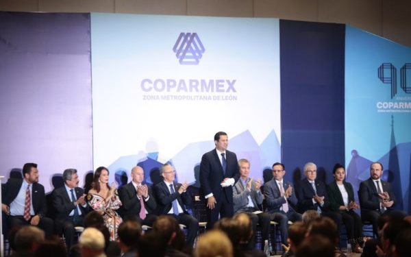 festejos del 90 Aniversario de COPARMEX Zona Metropolitana de León.