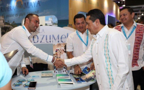 “De norte a sur, Quintana Roo deslumbra en esta importante feria turística internacional con sus espectaculares bellezas”,