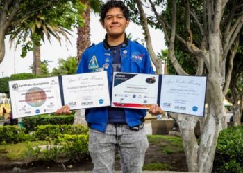 RECONOCE GEM TALENTO E INGENIO DE JOVEN MEXIQUENSE GALARDONADO POR LA NASA