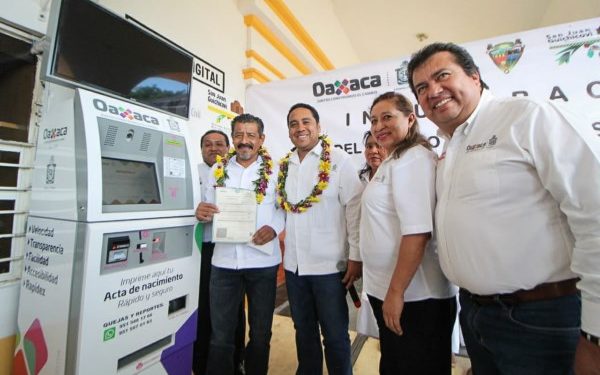 módulo digital en el que todos los paisanos y habitantes podrán obtener su acta de nacimiento y matrimonio
