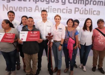   Los apoyos entregados dan cumplimiento a compromisos asumidos por su administración