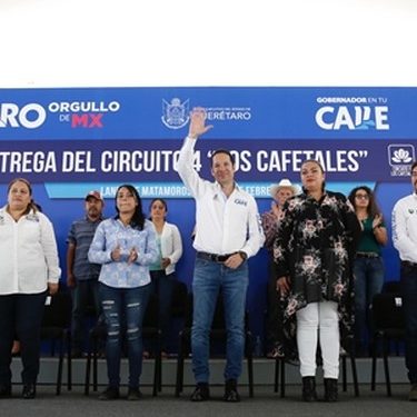 “Con 21.4 kilómetros, se invirtió dinero de todos los queretanos, 146.6 millones de pesos, y con estas acciones cerramos ya el circuito que tiene 58 kilómetros