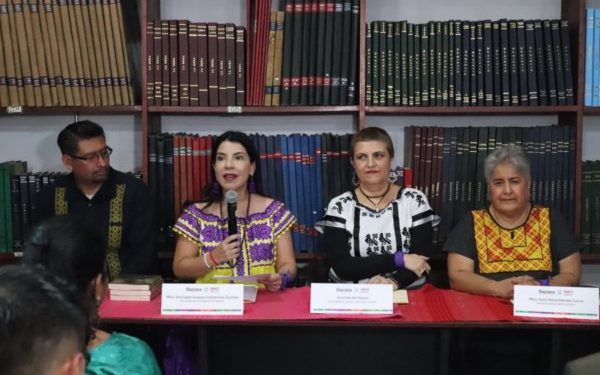 presentación del libro titulado “Leona”, el cual expone la vida y obra de Leona Vicario, madre de la Patria.