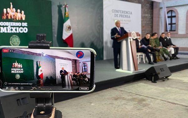 Presidente destaca baja incidencia delictiva en San Luis Potosí