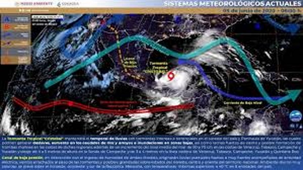 zona Costa e Istmo de la entidad, por lo que se pide a la población atender las recomendaciones.