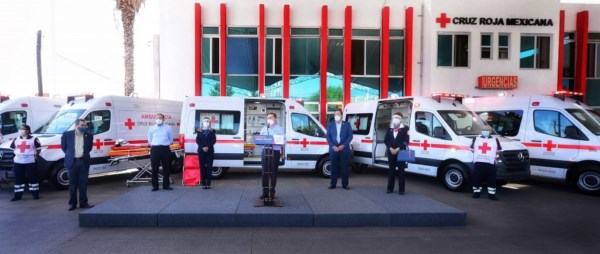 se integran al equipamiento para atención de emergencias.