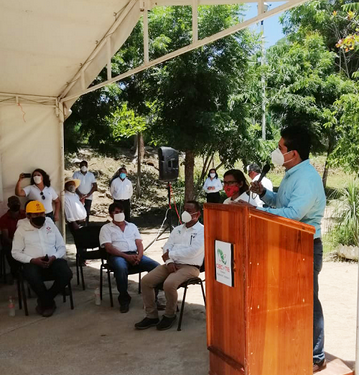 la obra beneficiará a casi 200 estudiantes del plantel ubicado en la región de la Costa