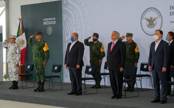 La Guardia Nacional en Jalisco tiene una Coordinación Estatal y 8 Coordinaciones Regionales