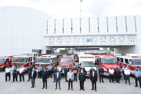 recursos y equipamiento proveniente del Programa de Engomados a la Asociación de Bomberos del Estado de Guanajuato.