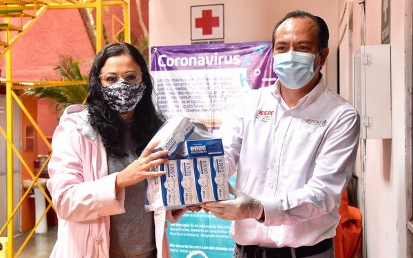 se desinfectaron las cajas de libros enviadas por la Conaliteg