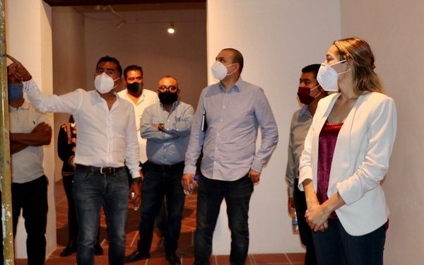 mejoramiento de los espacios al interior del Museo Oaxaqueño, que data de los años cincuenta