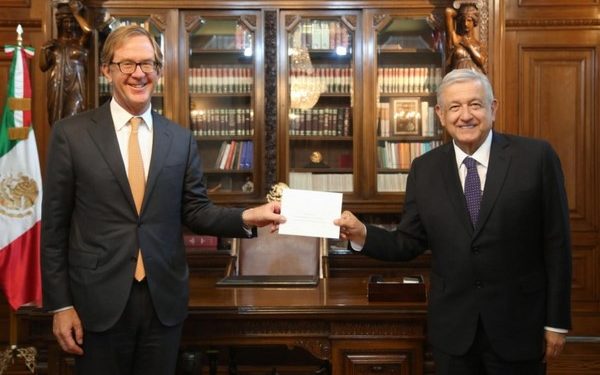 cartas credenciales de 17 embajadoras y embajadores.