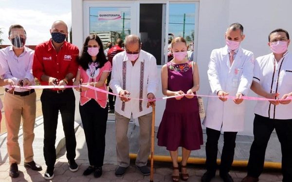 Christian Holm Rodríguez, encabezó la inauguración del Área de Quimioterapia en las instalaciones de la FUCAM AC