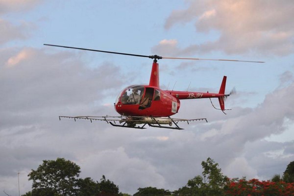 -Estas acciones vía aérea y terrestre se realizan por el paso de ese fenómeno natural