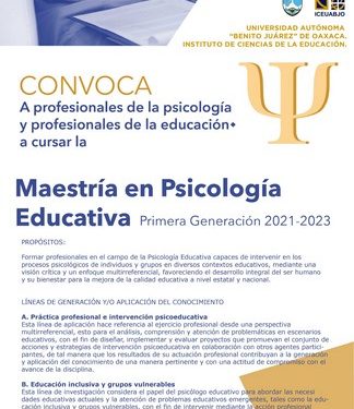 intervenir en los procesos psicológicos individuales y grupales en diversos contextos educativos.