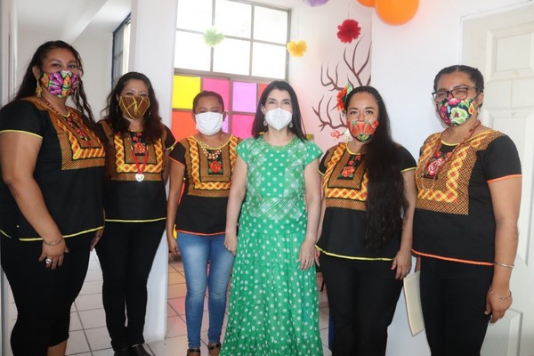 La titular de la SMO inauguró la Instancia Municipal de las Mujeres y el Centro para el Desarrollo de las Mujeres en este municipio