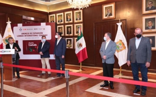 expansión de la empresa Lennox International, en Ramos Arizpe, con inversión de 180 millones de dólares y la generación de 1,600 empleos.