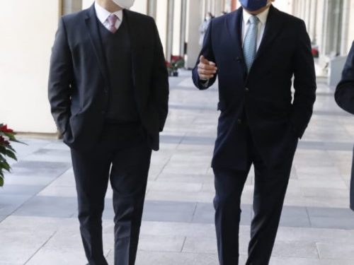 Se reúne Silvano con el titular de la Unidad de Coordinación con Entidades Federativas