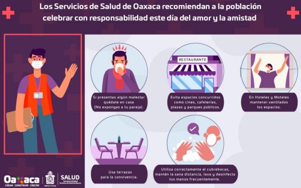 ·         La manera más segura de celebrar el 14 de febrero es con las personas que vivan en el mismo hogar