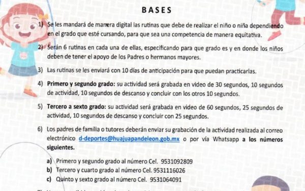          El par de actividades son apoyadas por el Incude Oaxaca