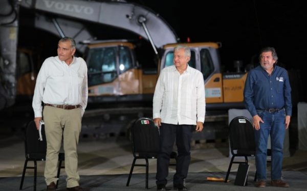 35.34 kilómetros de los 42 que se tiene como meta para finales de este mes, en el tramo 1 de Palenque a Escárcega.