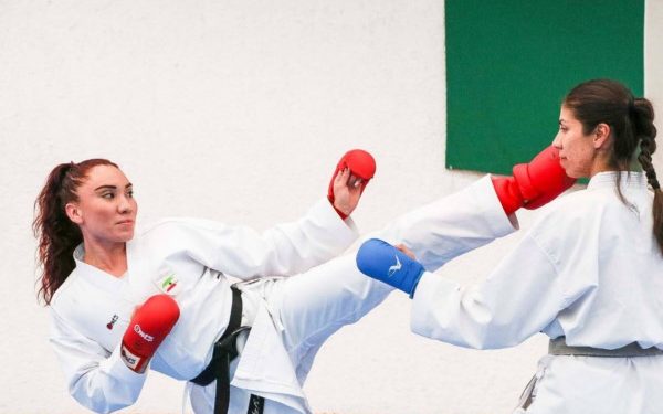 La karateca oaxaqueña entrena con la selección nacional desde el mes de marzo para llegar en óptimas condiciones al selectivo