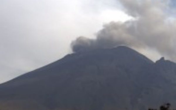monitoreo del volcán Popocatépetl