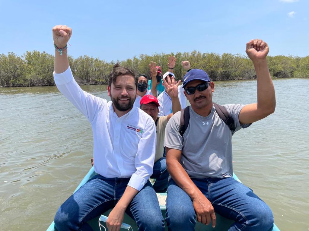 “Juntos Hacemos Historia” a diputado federal por el VII distrito electoral, Pepe Estefan Gillessen,