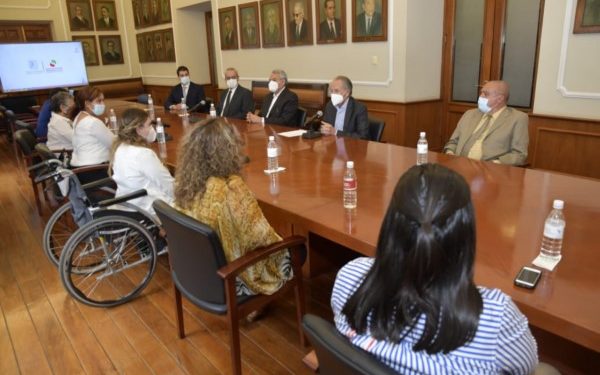 primer acercamiento institucional, en el marco de la renovación del Consejo Estatal del organismo.