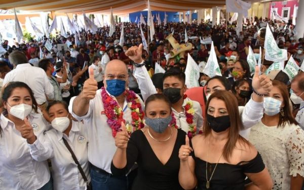 * Miles de integrantes de la Confederación Joven de México (CJM) se suman al proyecto que ganará el 6 de junio.