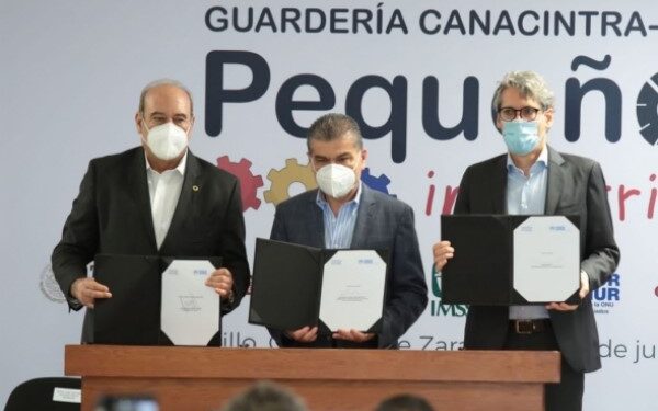CANACINTRA, el Instituto Mexicano del Seguro Social y el Alto Comisionado de las Naciones Unidas para los Refugiados (ACNUR).
