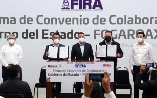 Gobierno de Oaxaca y FIRA comprometidos  con el desarrollo del campo oaxaqueño