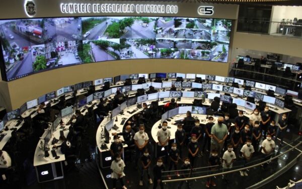 En los primeros cinco años de gobierno de Carlos Joaquín, se instalaron mil 800 cámaras de video-vigilancia