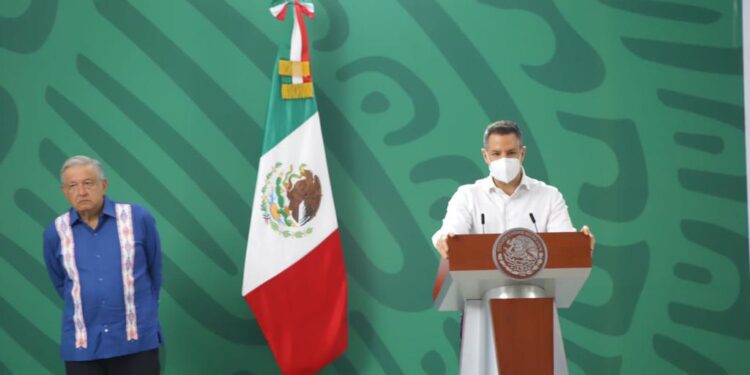 El Presidente de México, Andrés Manuel López Obrador, expresó que la construcción del Corredor Interoceánico sigue avanzando